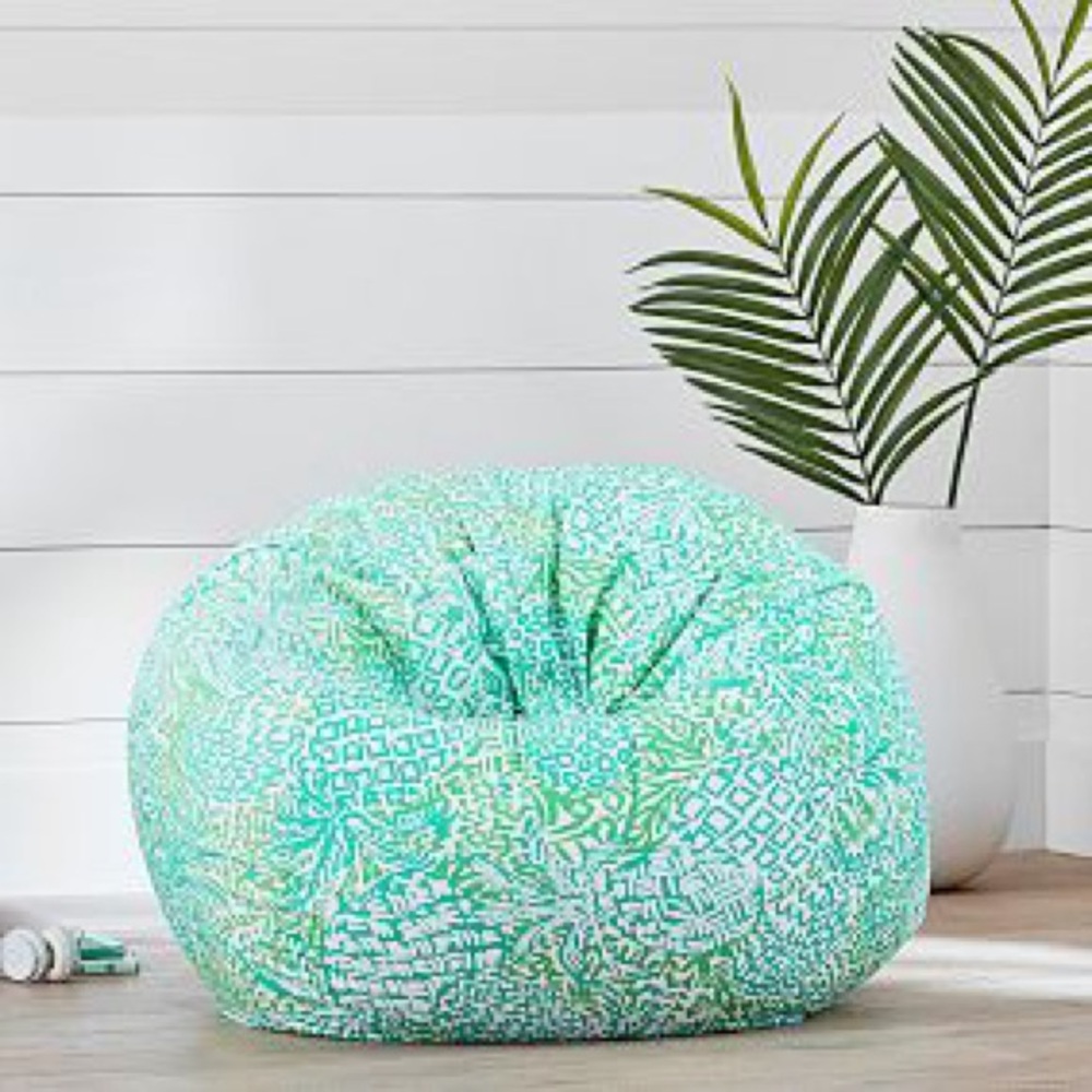 Lilly Pulitzer x Pottery Barn Teen Bean Bag in Home Slice